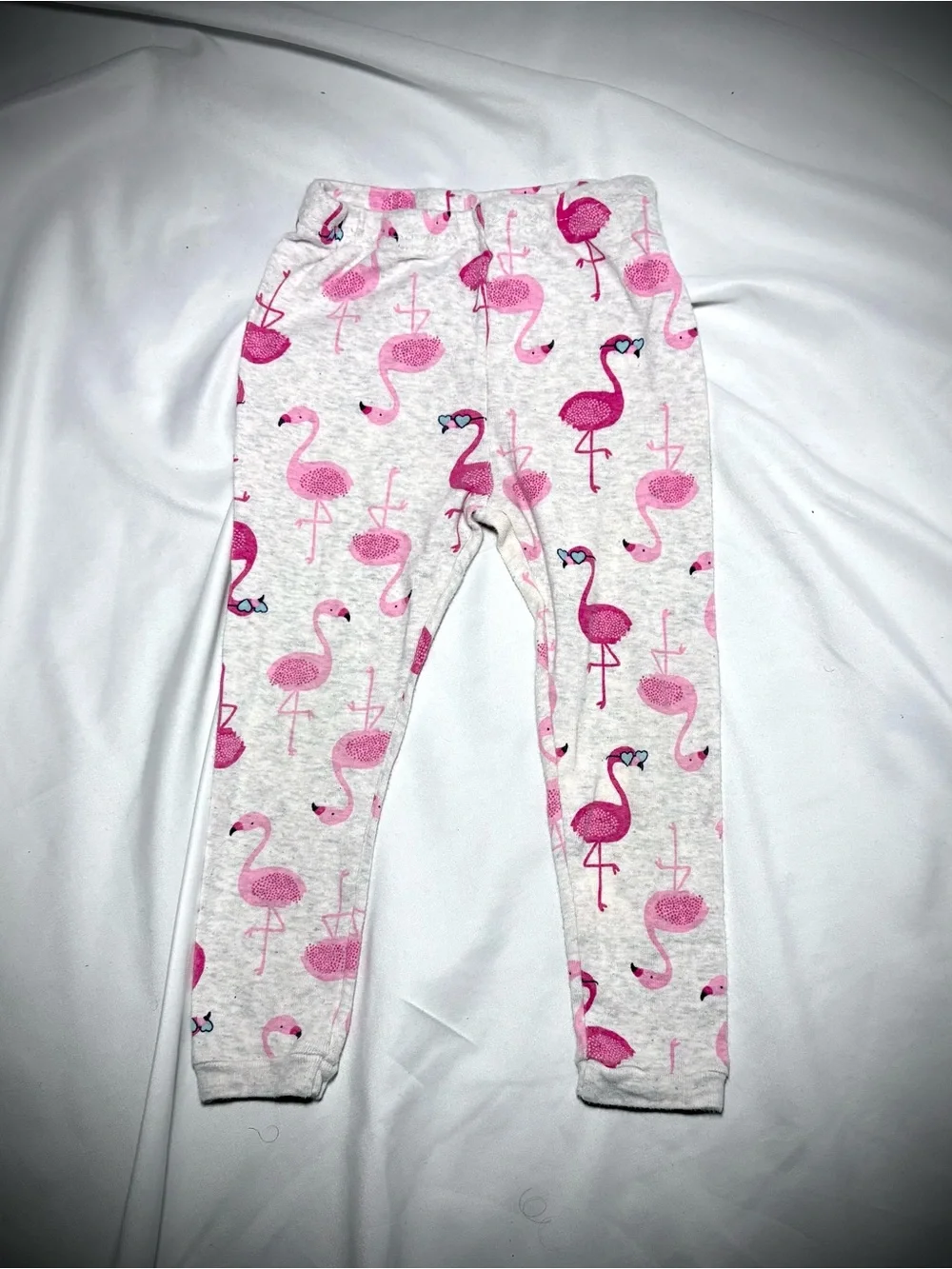 Carter's Pink Flamingo Print Kids Pajamas